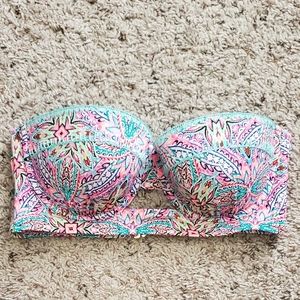 Shade & Shore paisley swim top